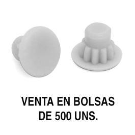 HERRAJES ALK Tapa Mina Ag.5Mm Gris (500U) Precio: 7.99000026. SKU: B16JJLTKNT