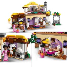 LEGO Disney Wish 43231 Casa de muñecas de Asha, casa de muñecas con minimuñecas de Asha, Sakina y Sabino y figura de estrella