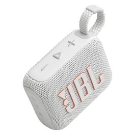 JBL GO 4 Altavoz Bluetooth Portátil 4.2W Blanco, 7h Reproducción, IP67, Bluetooth 5.3