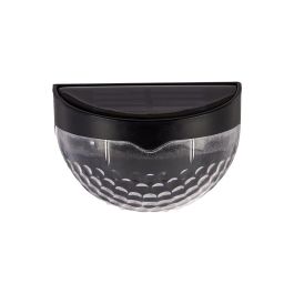 Ibergarden Set Luz Solar Exterior Pared Luz Fría Plástico Negro 5x65x9cm (Set de 24)