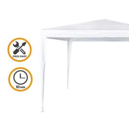 Cenador de plástico blanco aktive 300x300x250 cm Cenador de plástico blanco aktive 300x300x250 cm