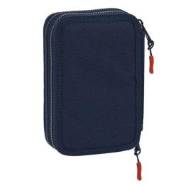 Plumier Doble Munich Flash Azul marino 12.5 x 19.5 x 4 cm (28 piezas) Plumier Doble Munich Flash Azul marino 12.5 x 19.5 x 4 cm (28 piezas)