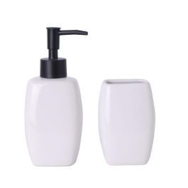 Set de Baño Versa Blanco Cerámica Precio: 6.99620064. SKU: B1KAJGYE2H