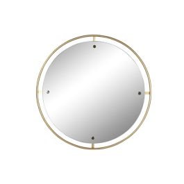 Espejo de pared Home ESPRIT Dorado 90 x 2 x 90 cm