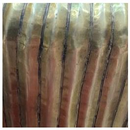 DKD Home Decor Lámpara Sobremesa Mundra Dorado 42 x 74 x 42 cm