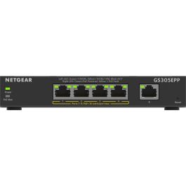 NETGEAR GS305EPP-100PES Switch Gestionado L2/L3 5 Puertos Gigabit Ethernet High-Power PoE+ Plus