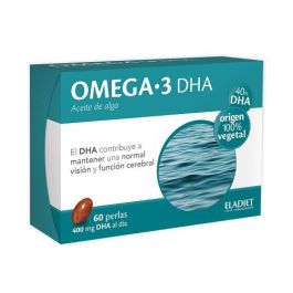 ELADIET Omega 3 DHA 60 Perlas para Visión y Función Cerebral Precio: 24.4999997. SKU: B1G4AKEWVS