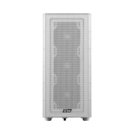XPG VALOR MESH Torre Media Blanca con Ventana de Cristal Templado y Panel Frontal de Malla
