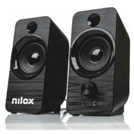 Altavoces PC Nilox NXAPC02 Negro 6 W USB