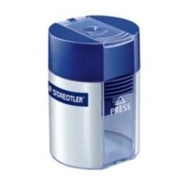 STAEDTLER 511 001 Sacapuntas manual redondo con depósito, azul/plata, para lápices de hasta 8.2 mm de diámetro Precio: 16.50000044. SKU: B1895FL24E