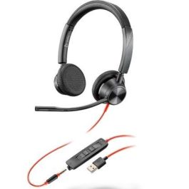 Hp Poly Auriculares Blackwire 3325 Diadema Binaural C- Micrófono Control De Volumen Cable Usb- C-A +Jack 3,5 mm Negro Precio: 62.50000053. SKU: B1KGNGSEWB