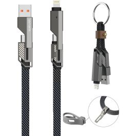 4smarts Cable USB-C ComboCord Flat 240W, 1.5m + Cable Llavero Precio: 40.49999954. SKU: B1JXT8Y7WF