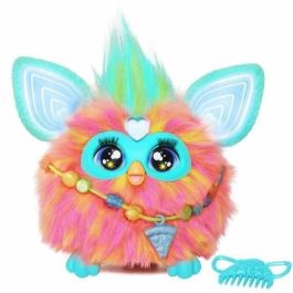 Coral Furby, 15 accesorios, peluche interactivo para niñas y niños, animatrónico activado por voz, a partir de 6 años