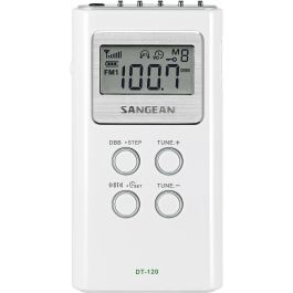 Radio Sangean DT120W BLANCO Blanco Precio: 62.50000053. SKU: S7606367