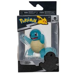 Jazwares Figura Pokemon Traslucida Aleatoria - Bulbasur, Charmander, Squirtle y Pikachu en acabado único