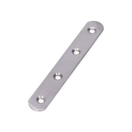 Placa acero inox 125x19x2mm