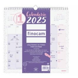 Finocam Calendario De Pared Para Escribir 300x300 mm Chic Morado 2025