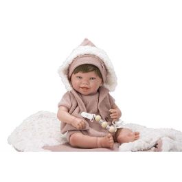 Muñeca reborn arias 45 cm gimena c/saco portabebe Muñeca reborn arias 45 cm gimena c/saco portabebe