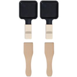 Livoo Parrilla Raclette Conectable DOC310C para 2 Personas, 450W con Termostato Automático