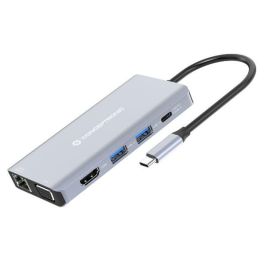 Conceptronic Docking USB-C 10in1 1xHDMI 4K 1xVGA 3xUSB-A 3.0 1xJACK 1x1Gb RJ45 1xLECTOR DE TARJETAS 1xUSB-C Alimentacion 100W Conceptronic Docking USB-C 10in1 1xHDMI 4K 1xVGA 3xUSB-A 3.0 1xJACK 1x1Gb RJ45 1xLECTOR DE TARJETAS 1xUSB-C Alimentacion 100W