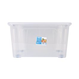 Dem Caja Almacenaje C/Tapa 52L con Ruedas "Kira" 57 x 40 x 32 cm (4 Unidades)
