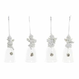 Adorno Navideño DKD Home Decor Resina Cristal Ángel (4 pcs) (5 x 5 x 10.5 cm) Precio: 8.49999953. SKU: B1CMQZV393