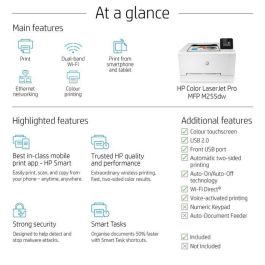 HP LaserJet Pro M255dw Impresora Laser 21ppm WiFi A4