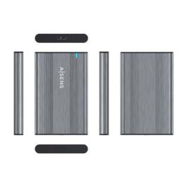 Carcasa para Disco Duro Aisens ASE-2526GR Gris 2,5"