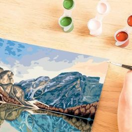 Ravensburger 23612 - CreArt Gran Formato 30x40 cm - Vistas al lago - Pintar por Números para Niños 12+ Años