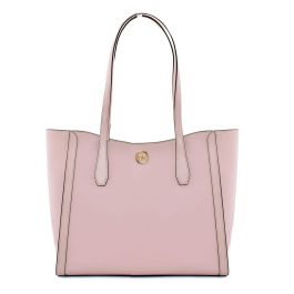 Bolso de Hombro Michael Kors Leida Rosa 33 X 30 X 12 CM Bolso de Hombro Michael Kors Leida Rosa 33 X 30 X 12 CM