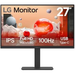 LG 27BA650-B Monitor 27" IPS FHD 100Hz con USB-C 65W, HDMI, DisplayPort y Ergonomía Profesional Precio: 206.99072999. SKU: B18TTPQDT3