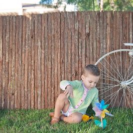 Faura Corteza Natural Abeto 1,5x3m F27102 de Simple Cara Cosida con Alambre Plastificado Marrón