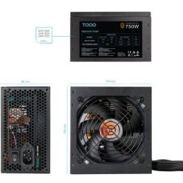 TooQ TQHELIOS-750SP Fuente de Alimentación ATX 750W 80 Plus Bronze con Ventilador Silencioso de 120mm y PFC Activo