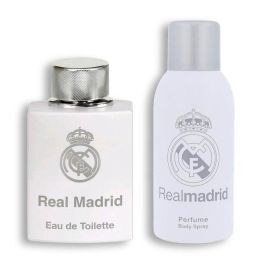 Air-Val Real Madrid Set de Perfume: Eau de Toilette 100ml + Spray Corporal 150ml - Fragancia Deportiva Masculina Precio: 18.69000001. SKU: S4513376