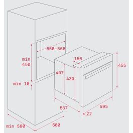 Horno Pirolítico Teka 41534010 44 L Display LED 2615W 44 L