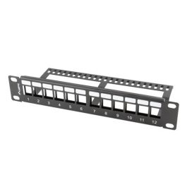 Lanberg PPKS-9112-B Panel de Supresión para Bastidor de 10 pulgadas (25,4 cm) - Accesorio de Rack de Metal Color Negro Precio: 13.50000025. SKU: B1FWKXPYPM