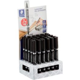 Staedtler Marcador Permanente Dúo Lumocolor 348 Doble Punta Fina-Media Negro Expositor 30 Ud Precio: 68.7900004. SKU: B1HWRWKLB2