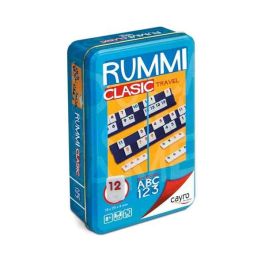 Juego rummi classic de viaje en caja de metal 11,5x19,5 cm Juego rummi classic de viaje en caja de metal 11,5x19,5 cm