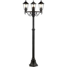 Lámpara al aire libre de Carleen 3L, negro, E27 Max 60W, Bombilla no incluida Precio: 128.79000057. SKU: B1E8T2XR7F