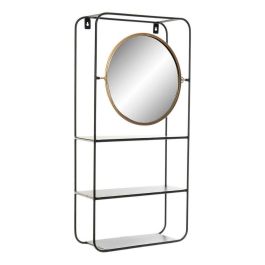 Estantería de Baño DKD Home Decor Cristal Negro Metal (32 x 12 x 65 cm) Precio: 33.4999995. SKU: B1DNW7TCFK