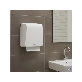 Maul Dispensador de Toallas Plegadas en V Higiénico y Reciclable Fabricado en ABS - Nº 9537009