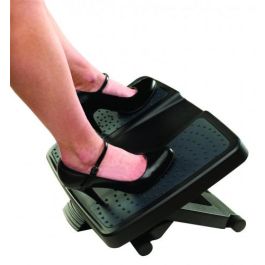 Fellowes Reposapiés ergonómico Ultimate Professional ajustable 3 alturas 100-165mm con masaje negro antideslizante FIRA