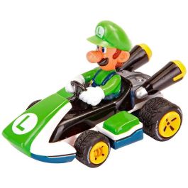 CARRERA Set 3 Coches Mario Kart 8 Pull Speed - Mario, Luigi y Yoshi (Retro Fricción)