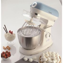 Ariete 1588/05 Robot de Cocina Vintage Azul, 10 Velocidades, Función Pulse, Bol de Acero Inoxidable Ariete 1588/05 Robot de Cocina Vintage Azul, 10 Velocidades, Función Pulse, Bol de Acero Inoxidable