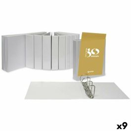 Carpeta de anillas Grafoplas Blanco A3 (9 Unidades) Carpeta de anillas Grafoplas Blanco A3 (9 Unidades)