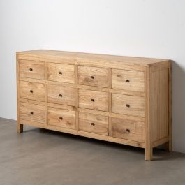 Aparador Natural Madera Mindi Salón 170 X 40 X 88 cm