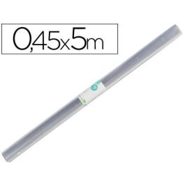 Liderpapel Rollo Forralibros Plástico Transparente Alta Resistencia 0,45x5 m 70 micras