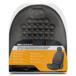 Abc INT90180 Respaldo Ergonómico Negro Universal 100% Poliéster Fácil Instalación Abc INT90180 Respaldo Ergonómico Negro Universal 100% Poliéster Fácil Instalación