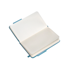 Antartik Cuaderno A6 Tapa Dura Hojas Cuadriculadas Azul Claro 100 Hojas 80gr FSC