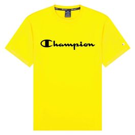 Camiseta de Manga Corta Hombre Champion 217146-YS105 Amarillo (S)